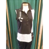 Da. Polo 144 schwarz/weiß/sand