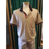Hr. Polo 131 rot/schwarz/sand