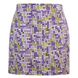 Skort 4 Pockets Coloured Dots Lilac