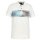 Mitch Golf Shirt White/Summer Sky/Black Small