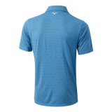 Textured Polo Methyl Blue