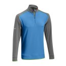 Warmalite 1/4 Zip Pearl Blue/Castlerock